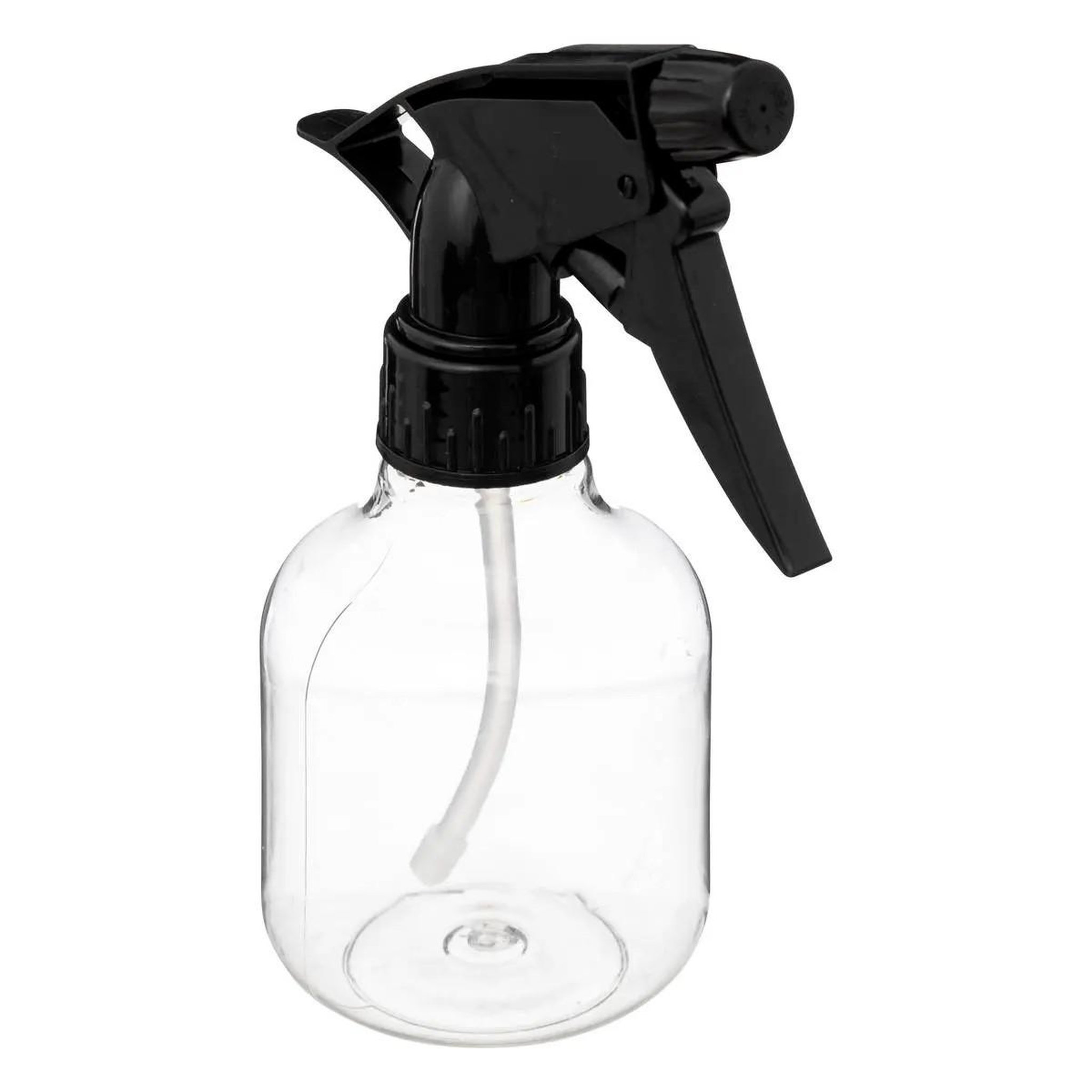 Body beauty Bouteille spray  cheveux  17cm noir & transparent