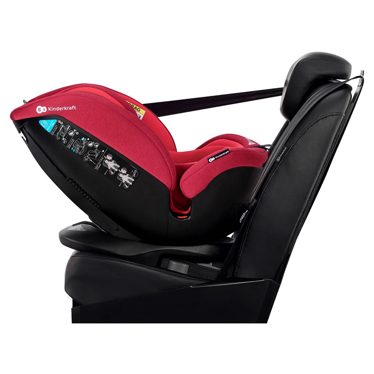 KINDERKRAFT Siège auto Safety-Fix noir