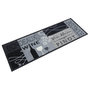 Voir la diapositive 1 : VIDAXL Tapis de cuisine lavable imprime Wine gris 45x150 cm