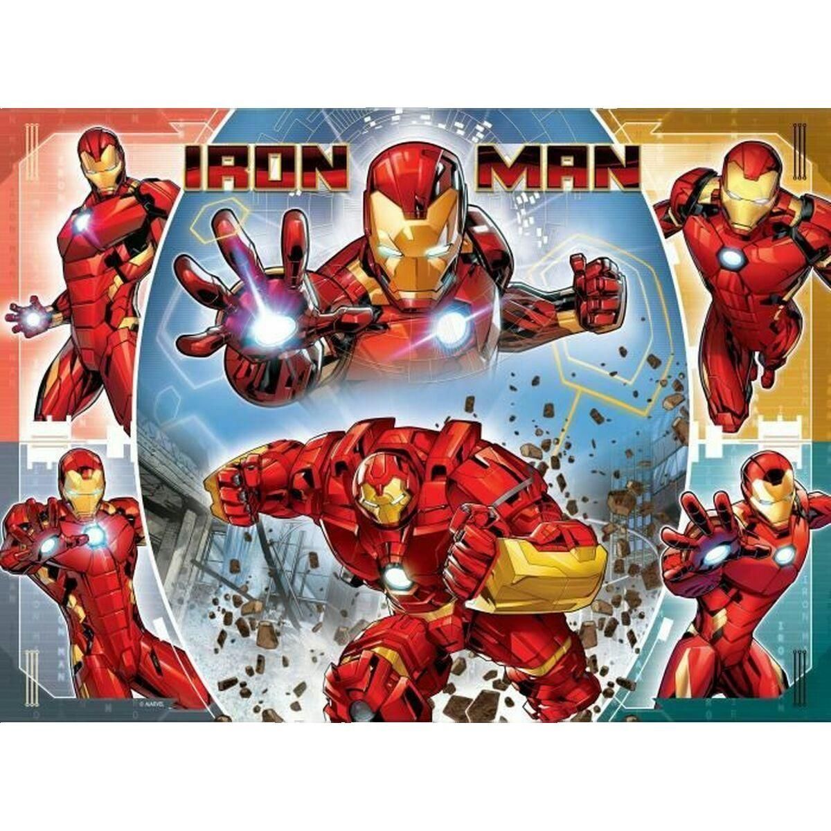 RAVENSBURGER Puzzle ravensburger Iron Man 100 pièces multicolore
