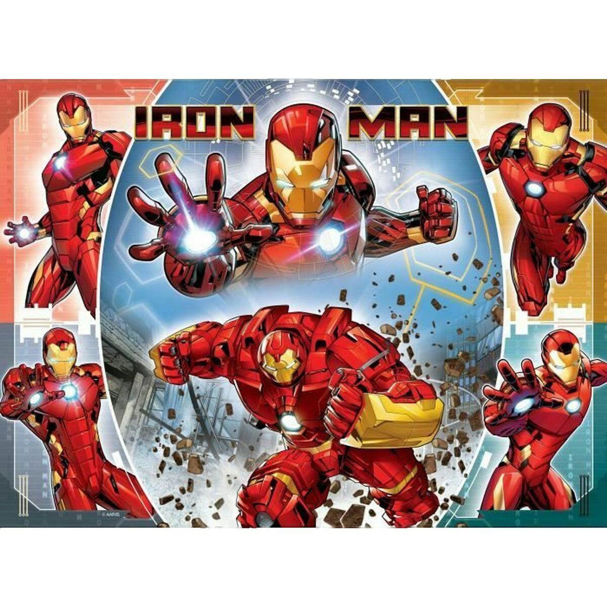 RAVENSBURGER Puzzle ravensburger Iron Man 100 pièces multicolore