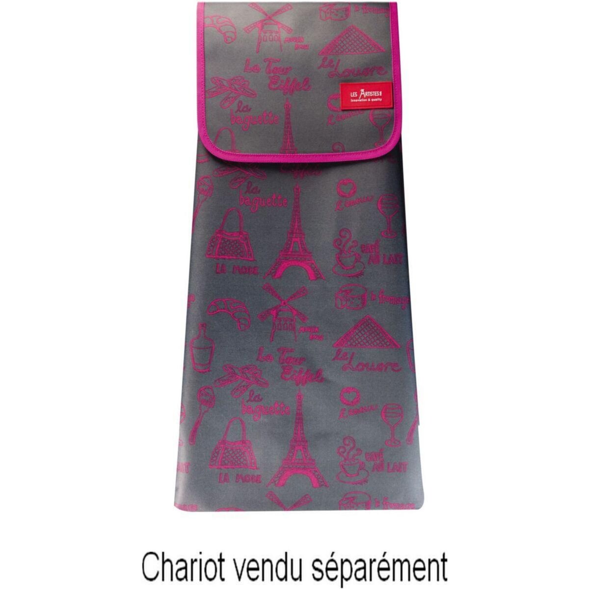 Les Artistes Sac de rangement pour chariot de courses Paris