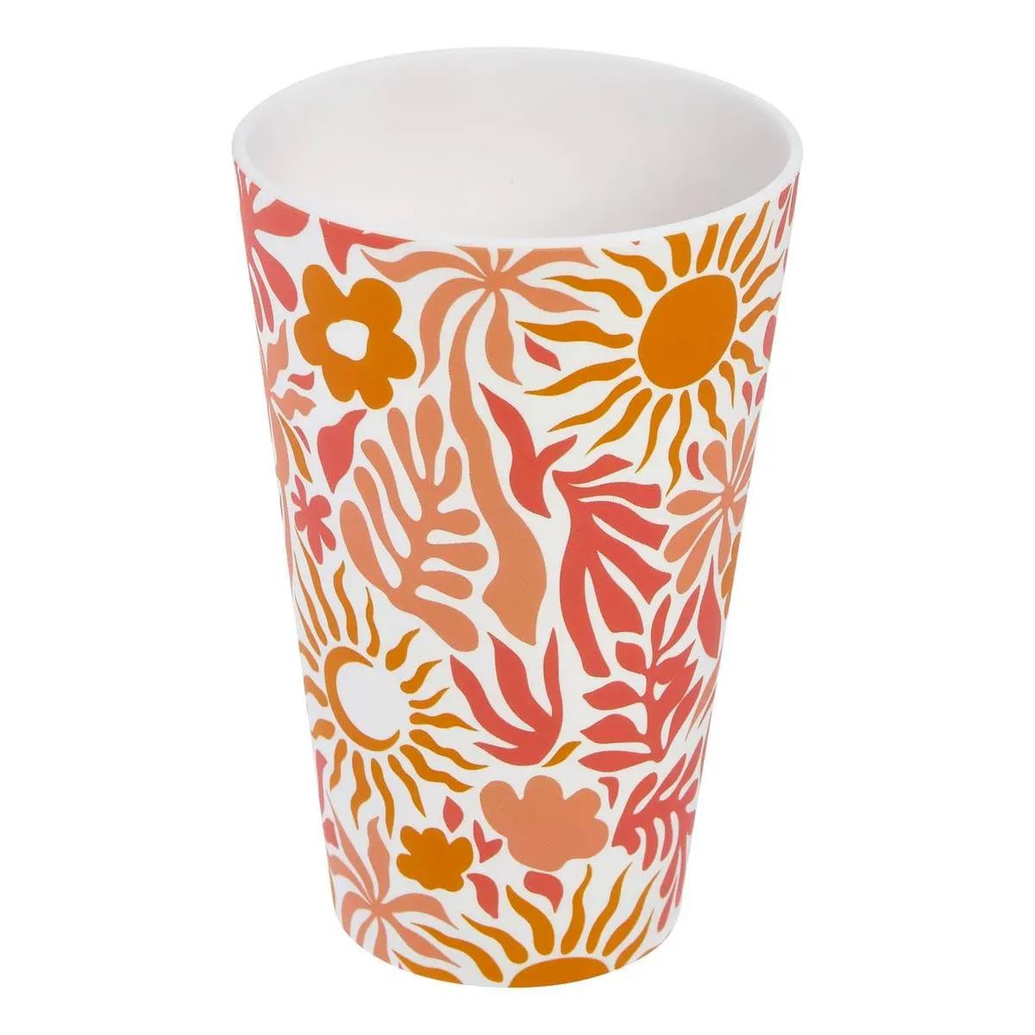 Voir la diapositive 2 : FIVE Lot de 6 verres réutilisables  soléa  38cl multicolore