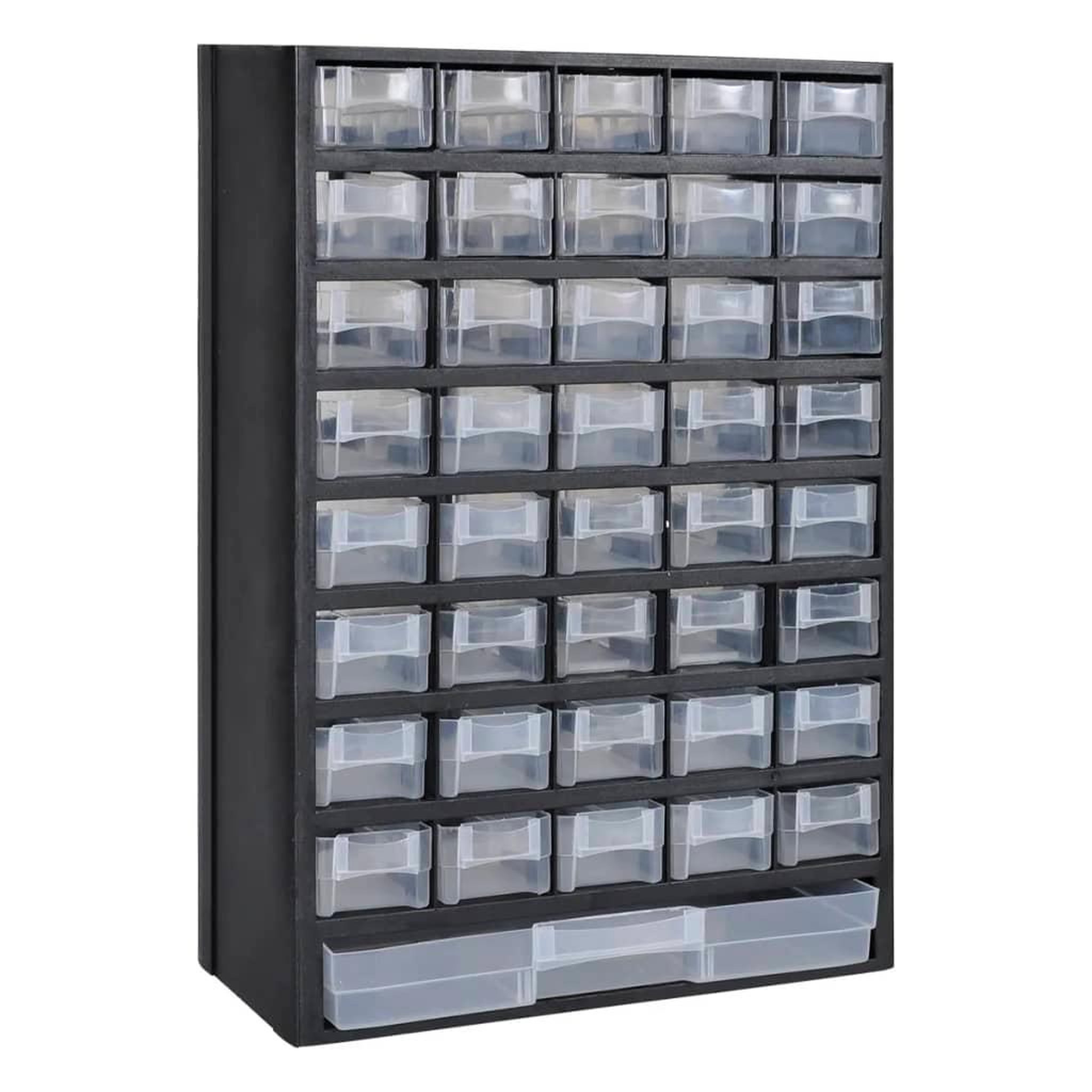 Voir la diapositive 2 : VIDAXL Boîte a outils de rangement avec 41 tiroirs 2 pcs Plastique