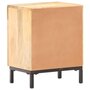 Voir la diapositive 2 : VIDAXL Table de chevet 40x30x51 cm Bois de manguier solide