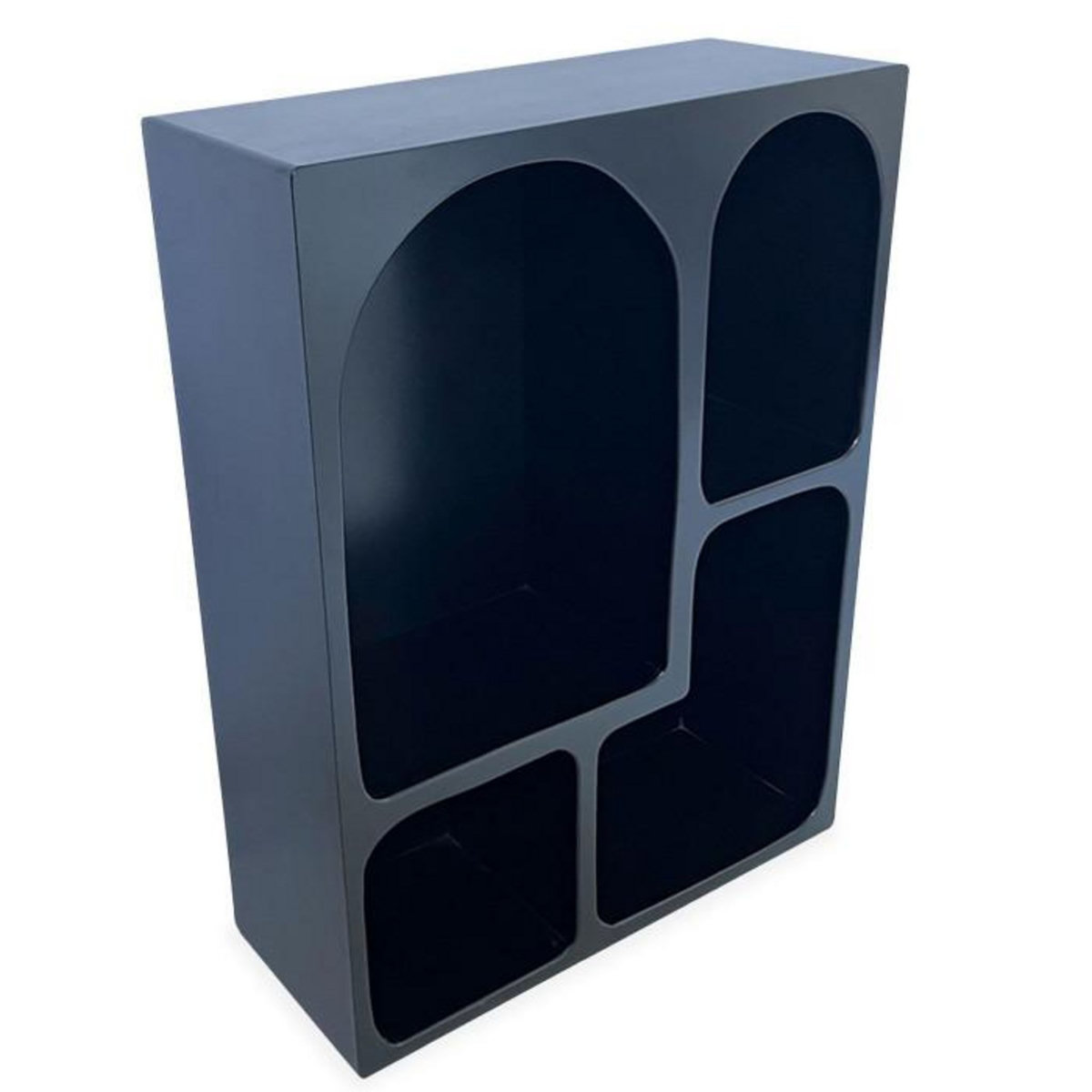 Paris Prix Étagère 4 Niches Arche  Kathrine  80cm Noir