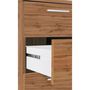 Voir la diapositive 3 : Bureau droit 3 tiroirs L160 cm VASTO