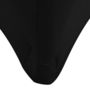 Voir la diapositive 4 : VIDAXL Housses extensibles pour table 2 pieces 243 x 76 x 74cm Noir