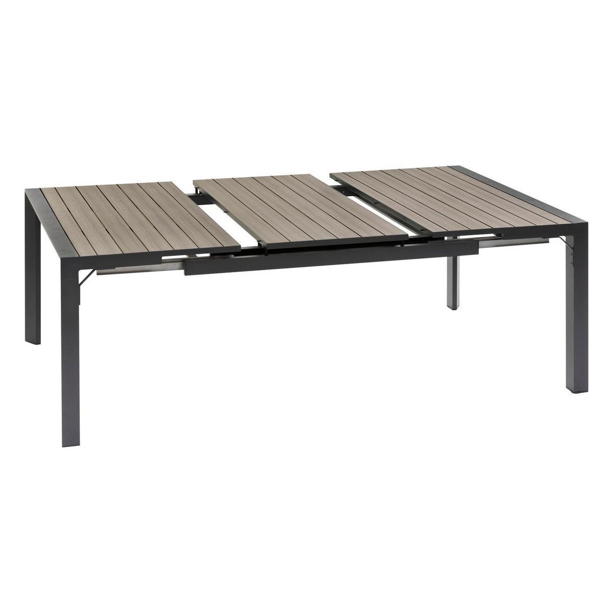 HESPERIDE Table de jardin extensible Evasion en aluminium