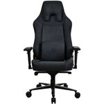 AROZZI Chaise gaming Vernazza Soft Fabric Pure Black