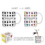 Voir la diapositive 4 : Paris Prix Mug Magique  Monsieur & Madame®  12cm Blanc