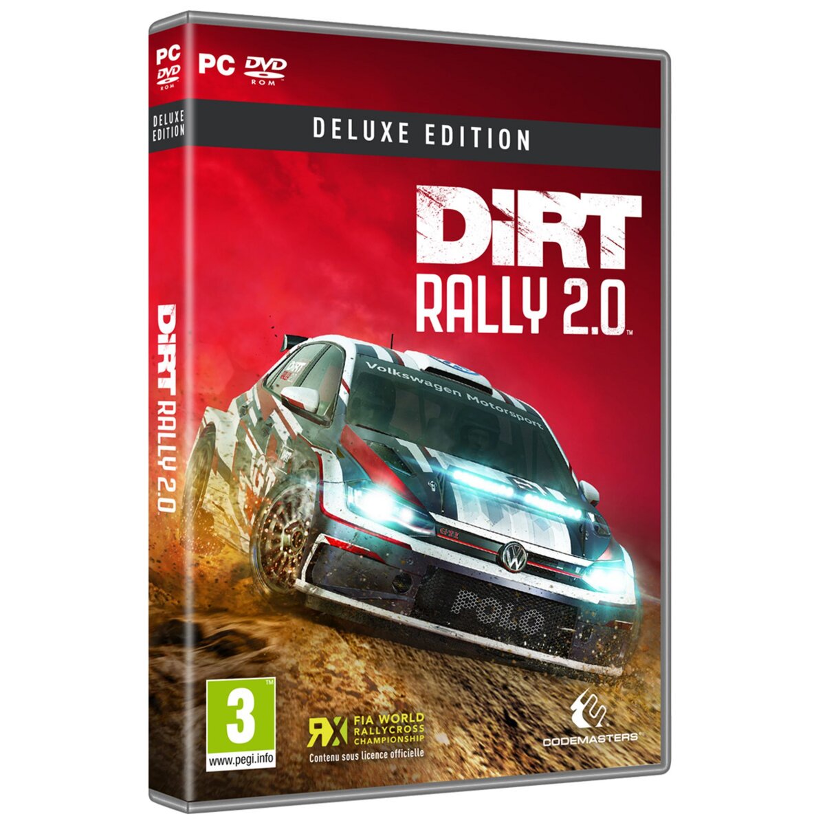 DiRT RALLY 2.0 Deluxe Edition PC pas cher Auchan.fr