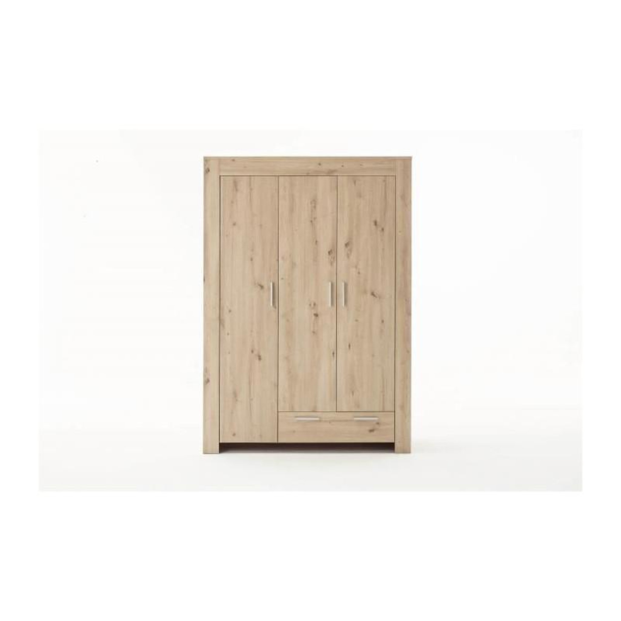 Voir la diapositive 5 : Trendteam Chambre bébé Trio : Lit 70 x 140 cm + Commode a langer + Armoire AHOI - Chene - TREND TEAM