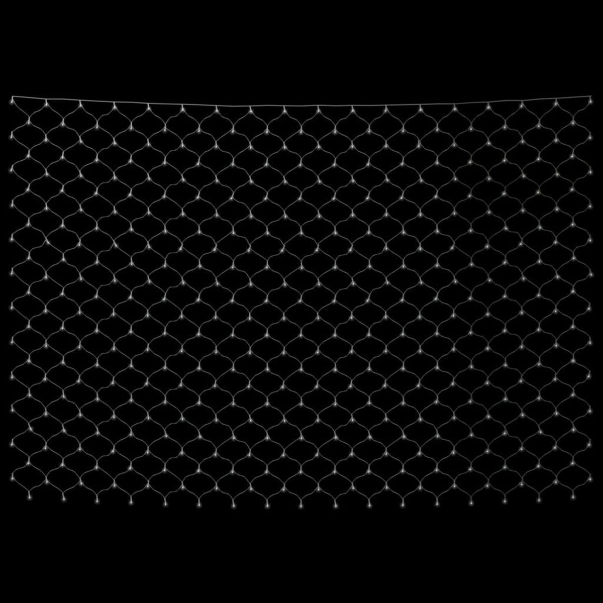 VIDAXL Filet lumineux blanc froid de Noël 3x3 m 306 LED Int/ext