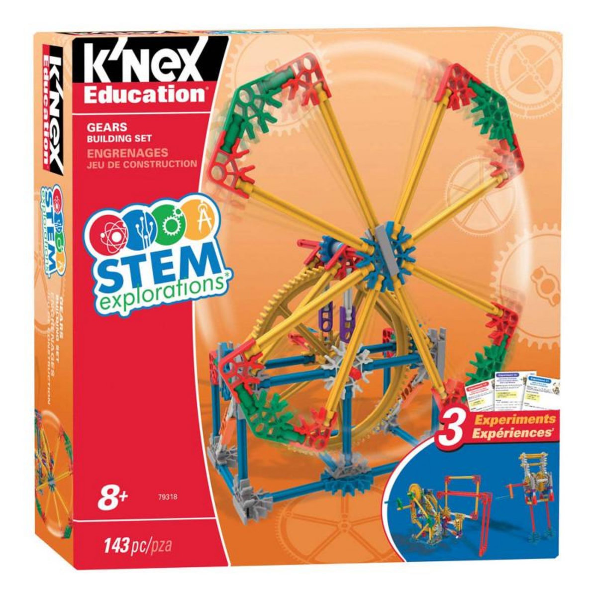 K'NEX K'NEX K& 39 Nex Voice Explorations: Gears Building Set