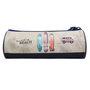 Voir la diapositive 4 : Bagtrotter BAGTROTTER Trousse scolaire ronde Offshore Beige Van & Surf