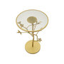 Voir la diapositive 3 : Paris Prix Table d'Appoint Design  Birds  60cm Or
