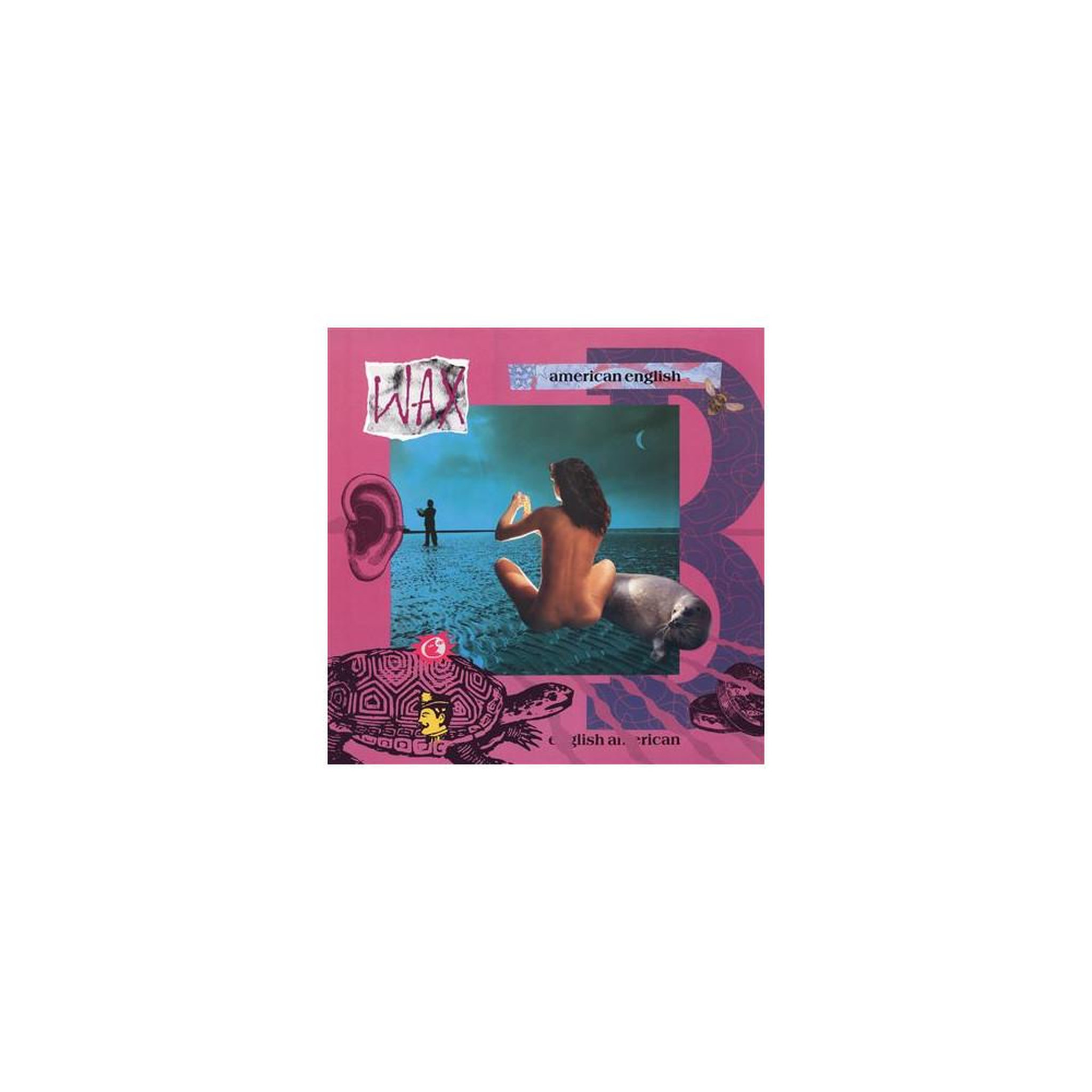 Album vinyle 33t american english édition limitée rose et violet marbré 180 g wax