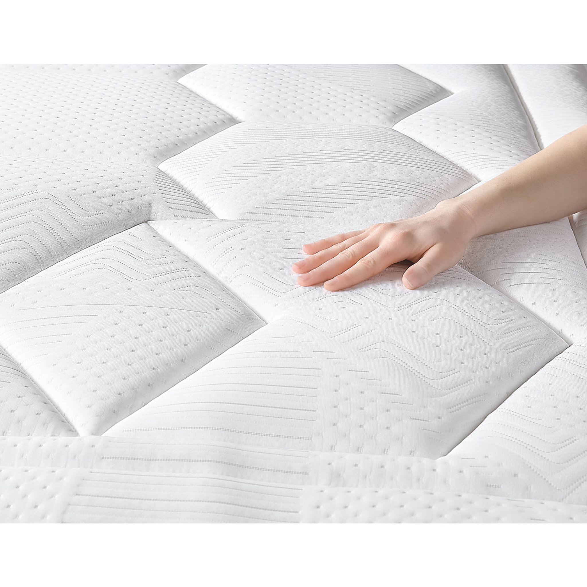 Voir la diapositive 3 : Matelas ressorts ensachés 180x200 cm CHEVREUSE 