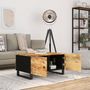Voir la diapositive 3 : VIDAXL Table basse 80x50x40 cm Bois de manguier solide et d'ingenierie
