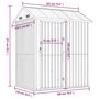 Voir la diapositive 6 : VIDAXL Abri de jardin marron clair 192x152,5x237 cm acier galvanise