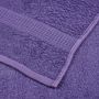 Voir la diapositive 6 : VIDAXL Serviettes de sauna 10 pcs violet 80x200 cm 360 g m² 100% coton