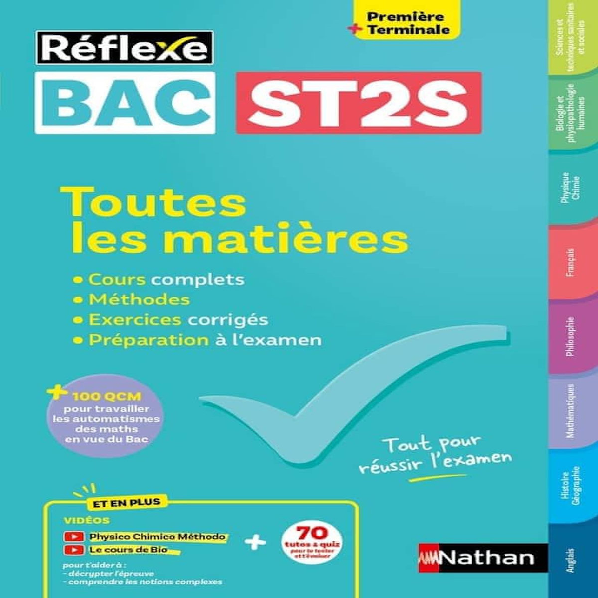 TOUTES LES MATIERES BAC ST2S 1RE-TLE. TOUTES LES MATIERES EN FICHE, EDITION 2025, Baumeier Elisabeth