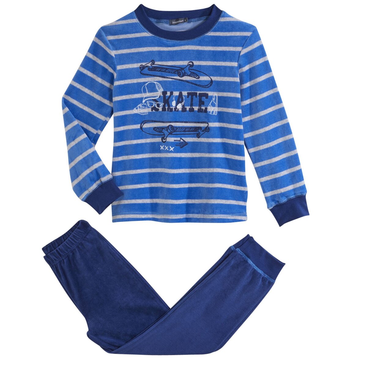 INEXTENSO Pyjama velours garçon