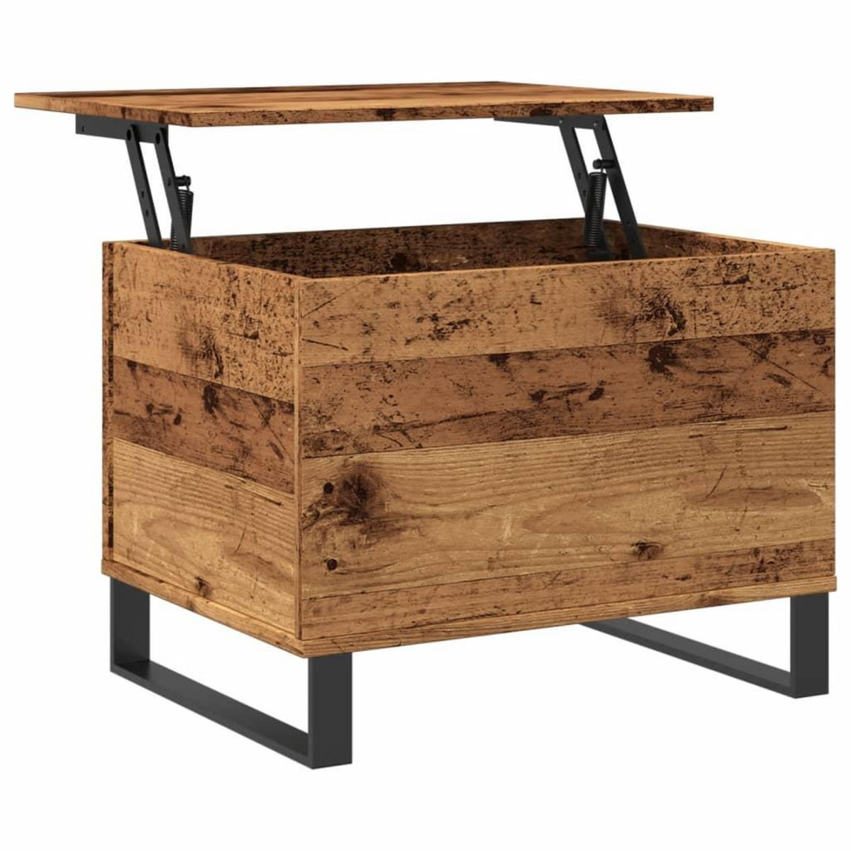 VIDAXL Table basse vieux bois 60x44,5x45 cm bois d'ingenierie