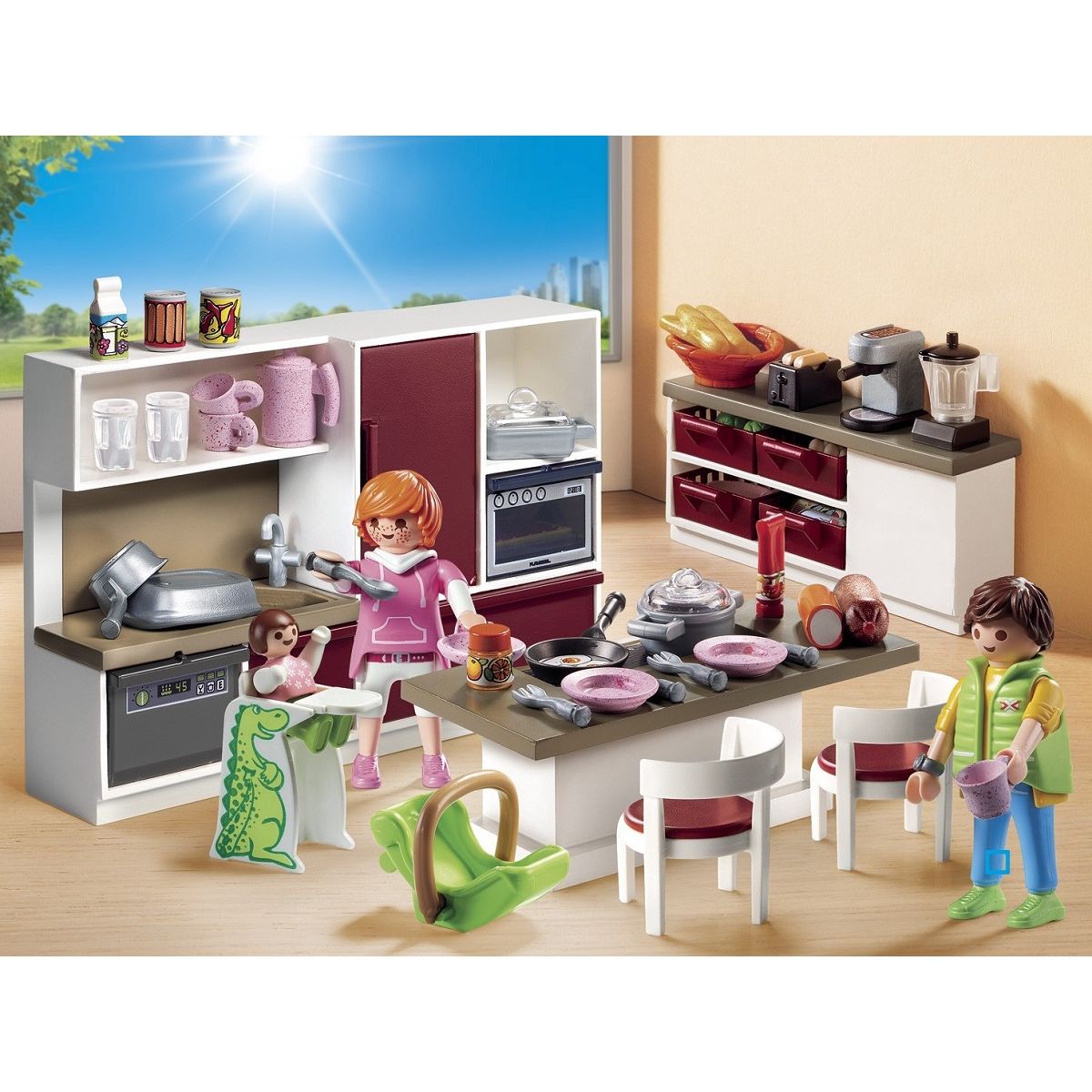 PLAYMOBIL 9269 - City Life - Cuisine aménagée 