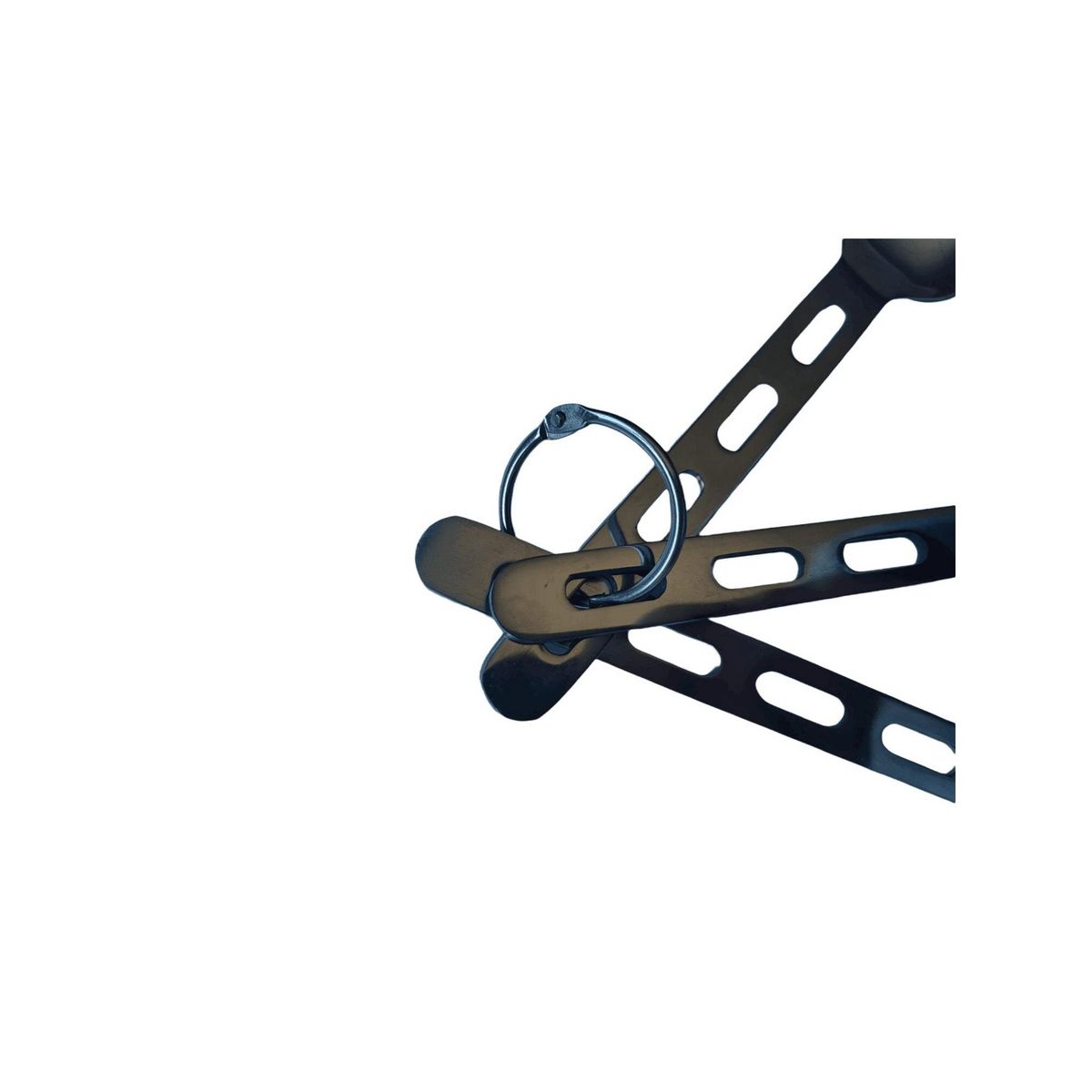 O'Camp Set de couverts de camping  O 'camp - En acier - Anneau porte clés