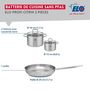 Voir la diapositive 2 : ELO Ensemble de 1 Poêle de cuisson 24 cm et 2 faitouts 12 et 16 cm Elo Profi Citrin