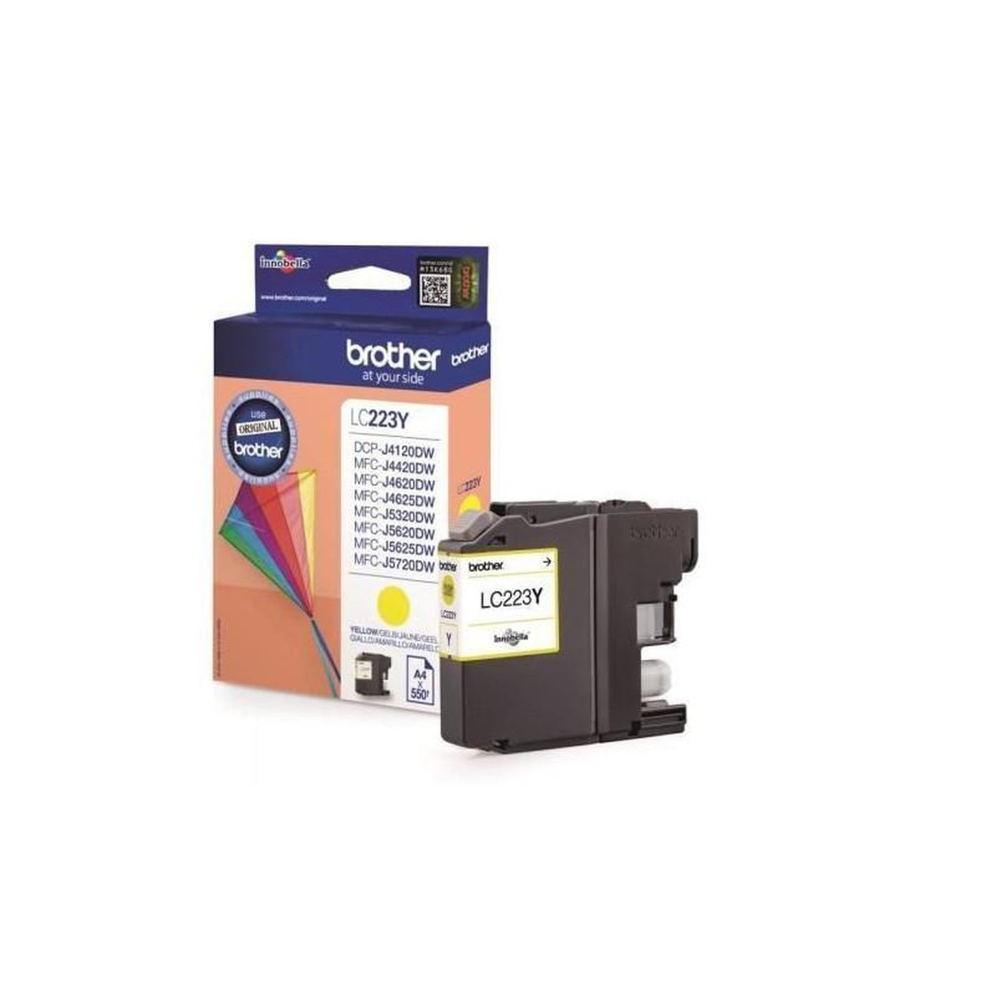 Brother Brother LC223Y Cartouche dencre Jaune