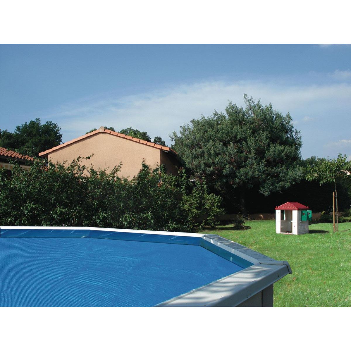 Habitat et Jardin Bâche à bulles ovale - 230 µ  - 7.3 x 3.7 m