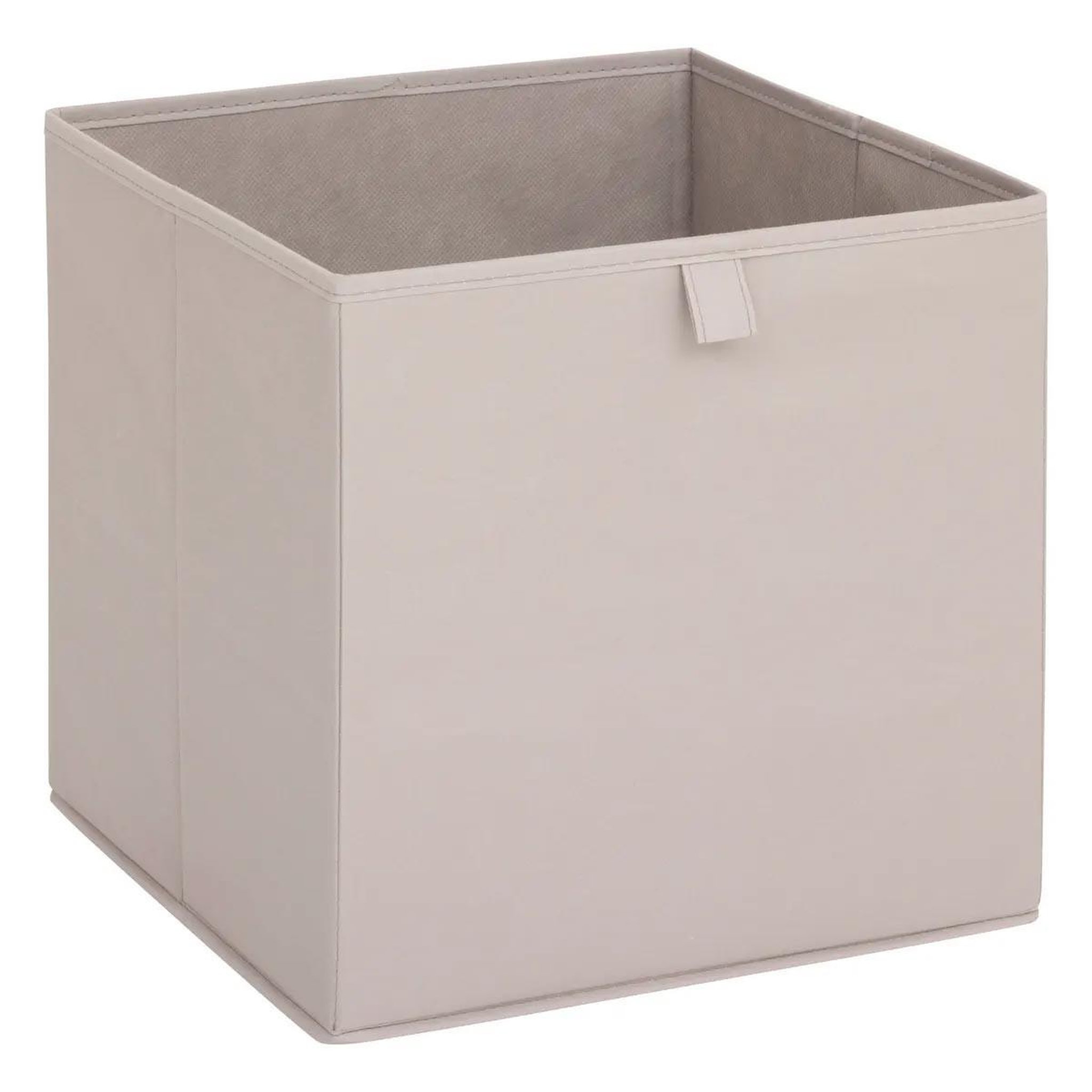 Voir la diapositive 2 : FIVE Boîte de rangement réversible  lauria  31x31cm beige