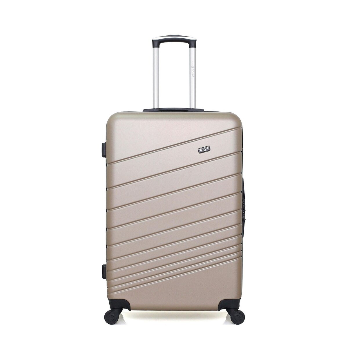 WAVE PARIS WAVE PARIS - Valise Grand Format ABS TIGRE 4 Roues 75 cm