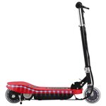 VIDAXL Trottinette électrique avec LED 120 W Rouge