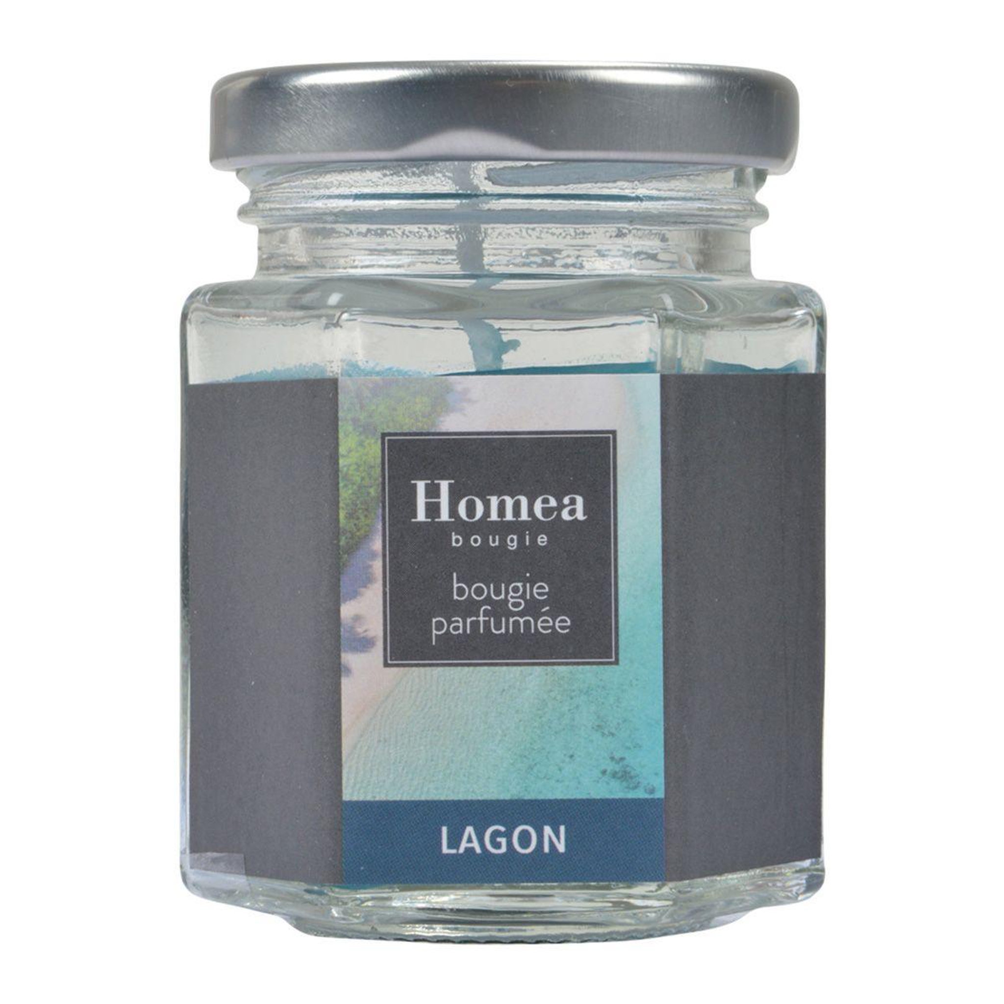 HOMEA Bougie Verrine Parfumée  Essentiel II  7cm Lagon