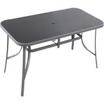 Habitat et Jardin Table de jardin  Cordoba  - Phoenix - 8 places - Argenté