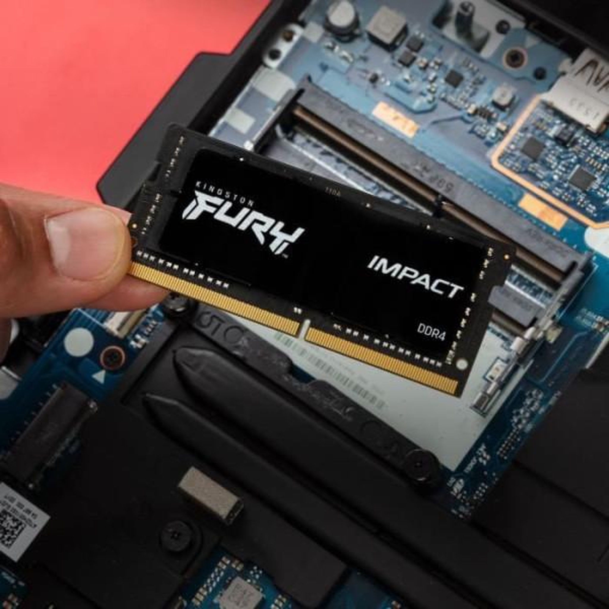 Voir la diapositive 3 : Kingston Mémoire Kingston FURY Impact 8 Go DDR4 3200 MHz CL20