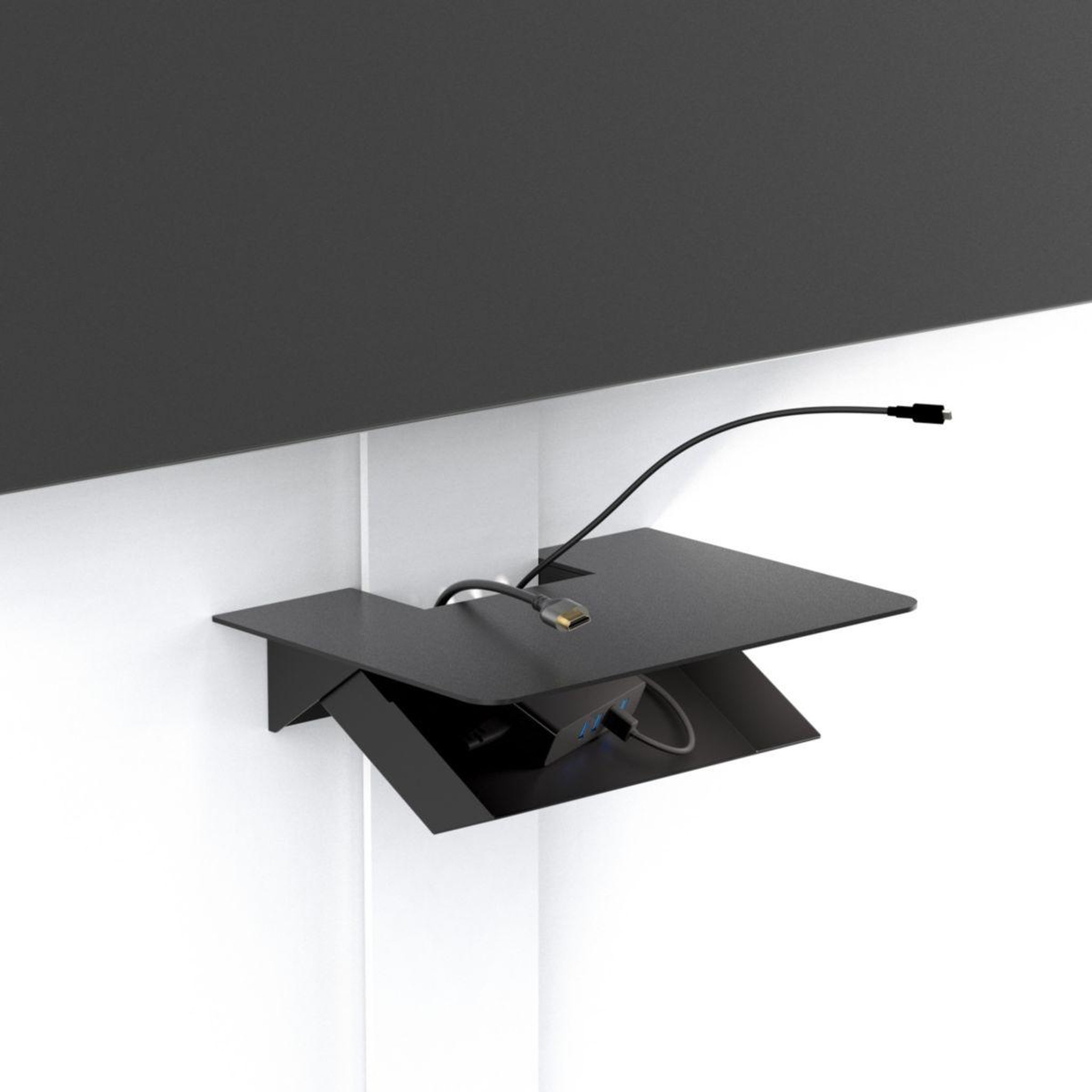 Voir la diapositive 3 : Erard Support vidéoprojecteur flak 800+ avec station d'accueil