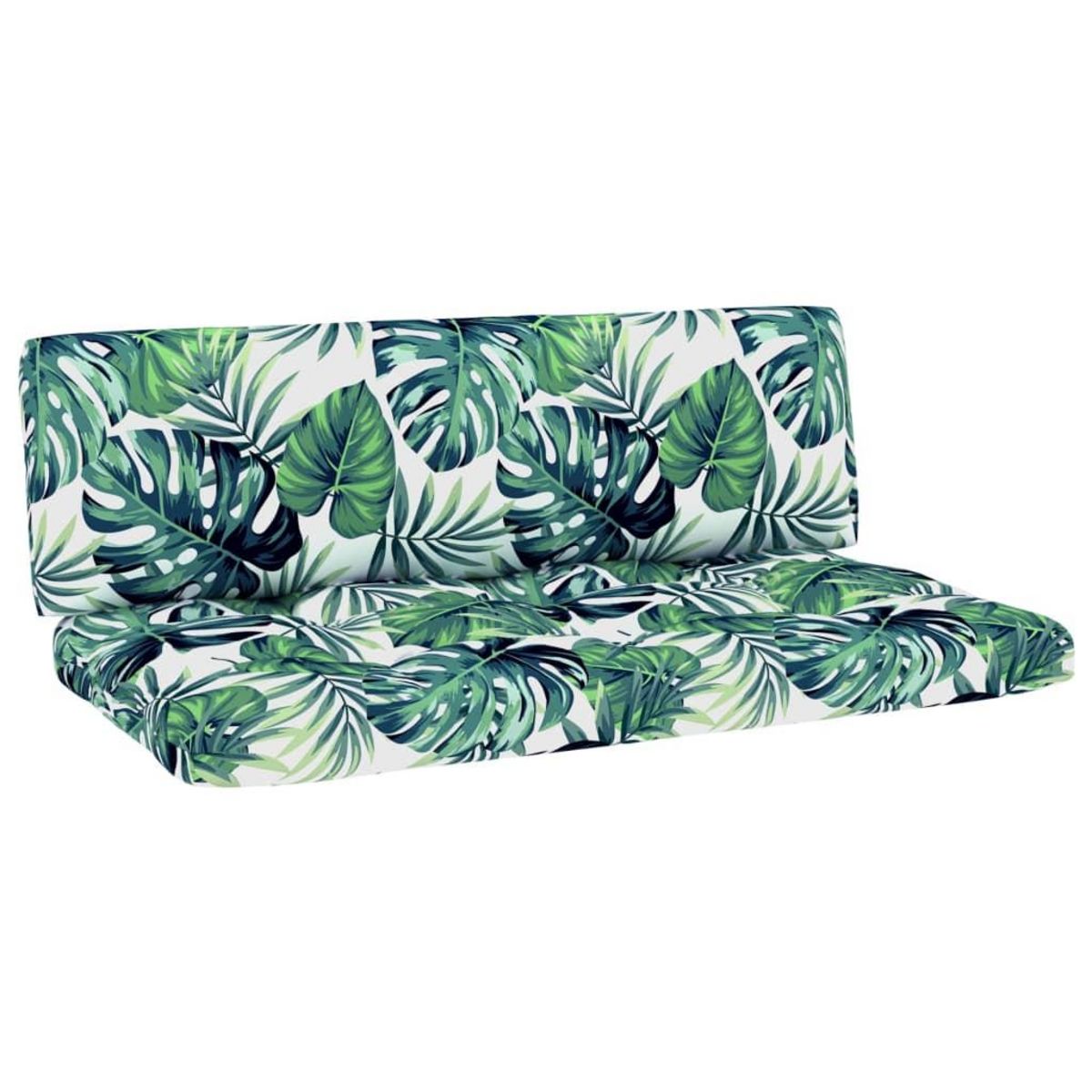 VIDAXL Canape central palette de jardin Gris Bois de pin impregne