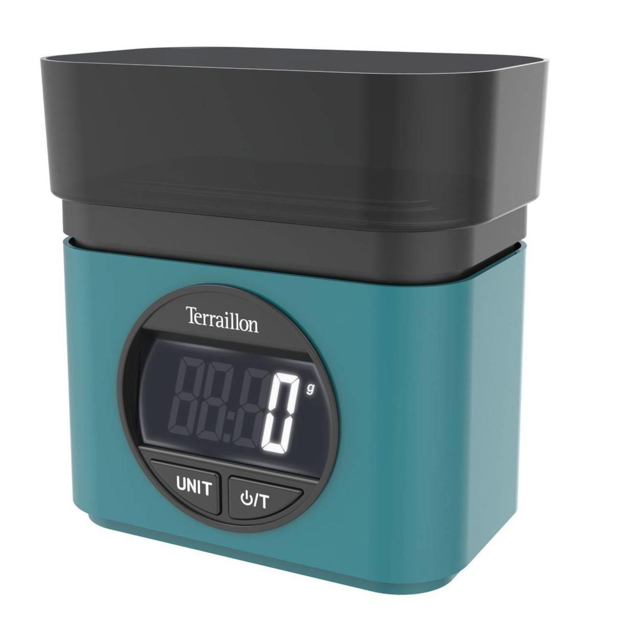 Terraillon Balance de cuisine électronique 5kg/1g bleu - 15201