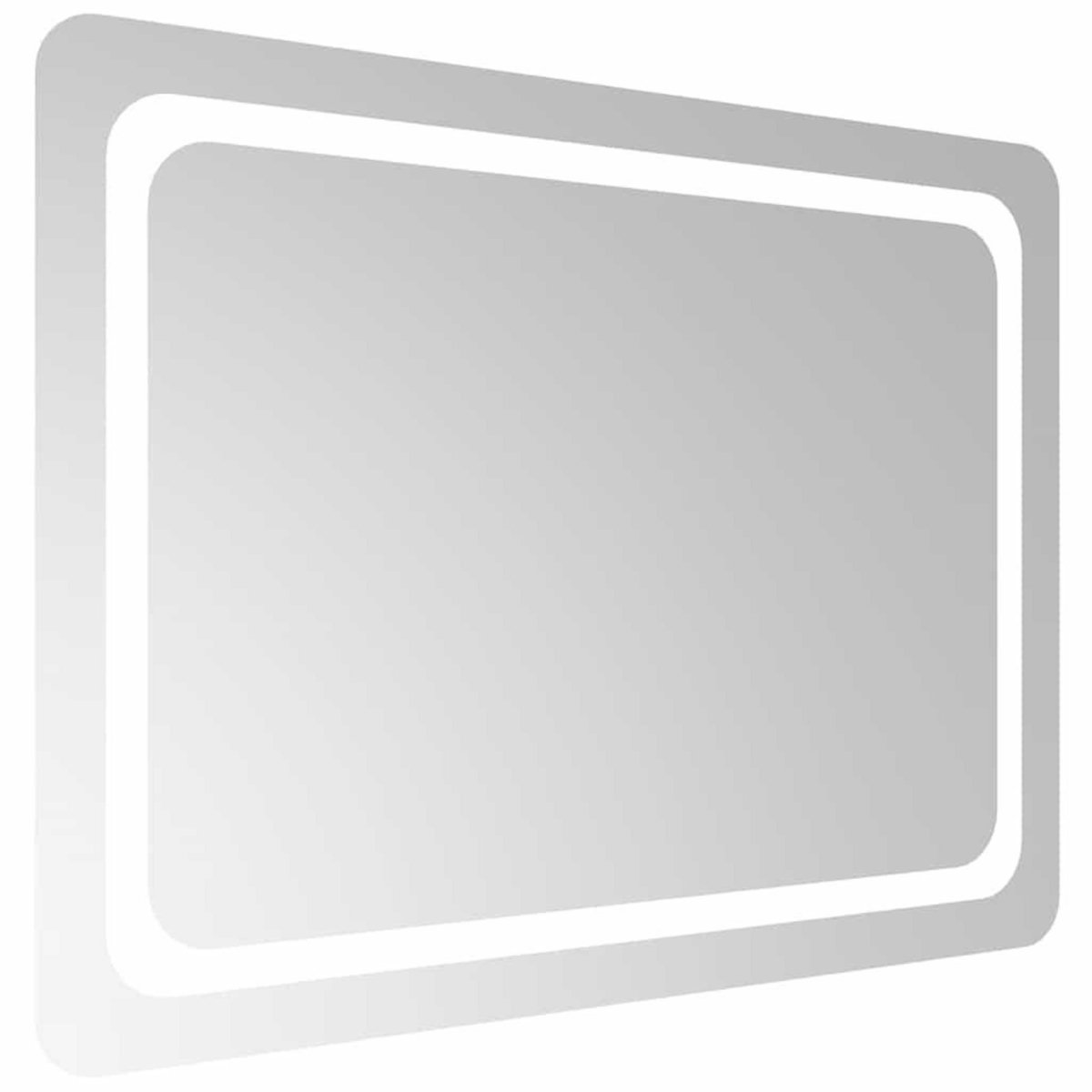 VIDAXL Miroir de salle de bain a LED 80x60 cm