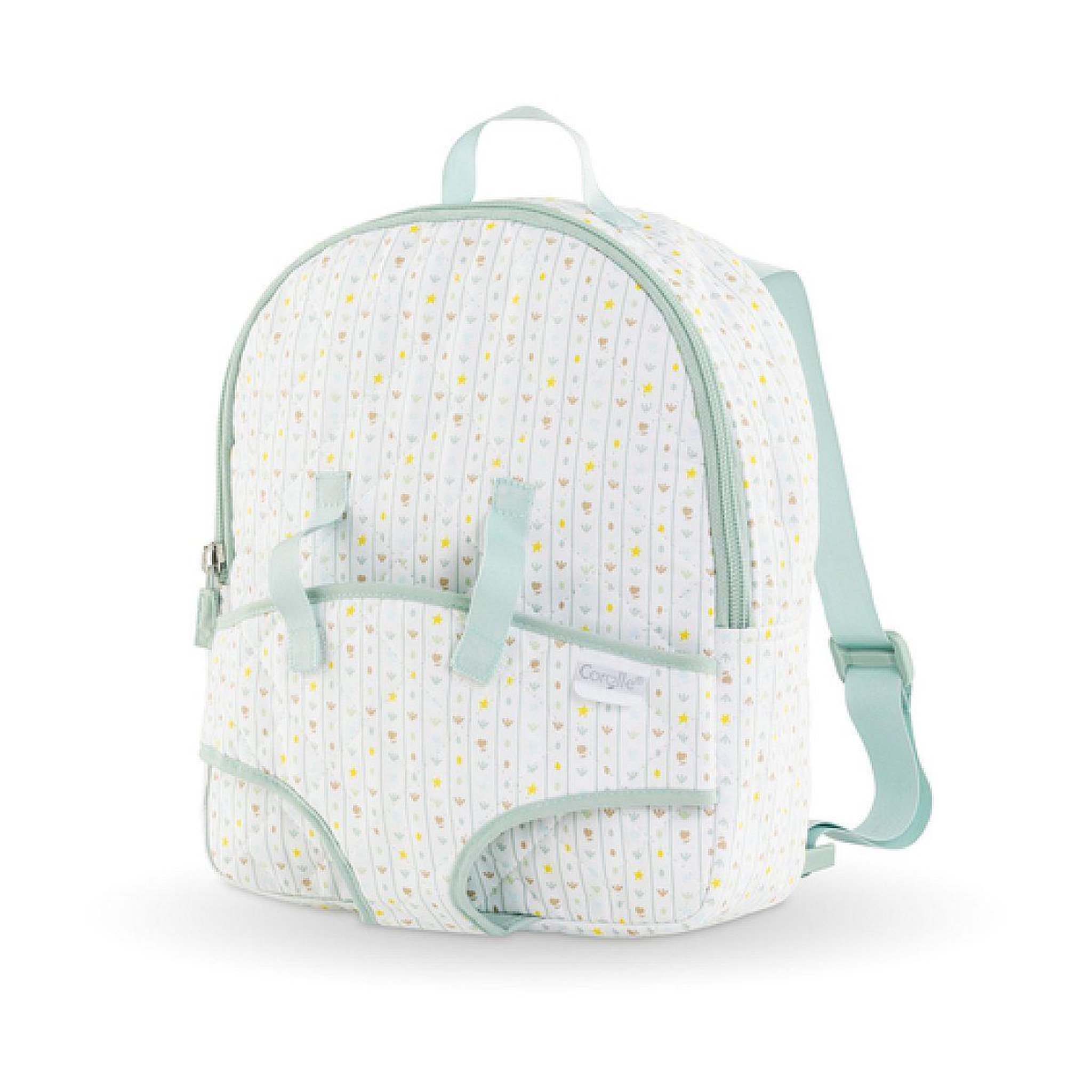 Voir la diapositive 3 : Corolle Bb30 sac a dos porte-poupon etoiles