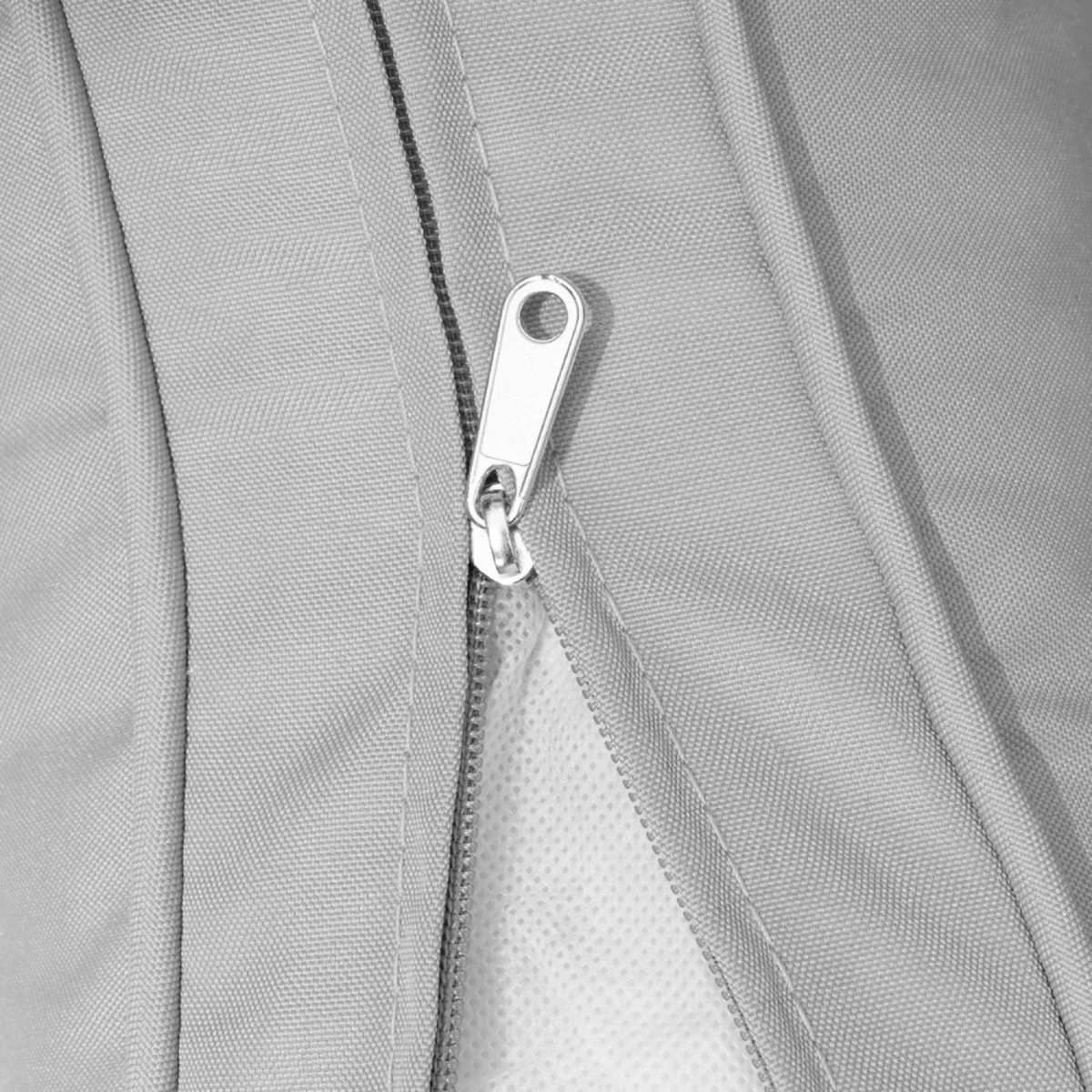 CONCEPT USINE Salon de jardin canapé modulable 2-3 places gris en aluminium SORRENTO