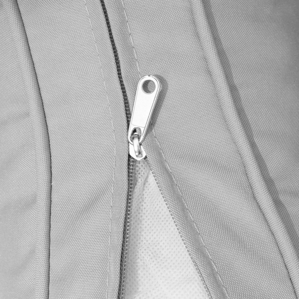 CONCEPT USINE Salon de jardin canapé modulable 2-3 places gris en aluminium SORRENTO