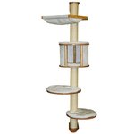 KERBL Kerbl Arbre a chats mural Dolomit 168 cm Blanc 81500