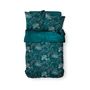 Voir la diapositive 3 : TODAY Parure housse de couette fantaisie en coton 57 fils IRIS