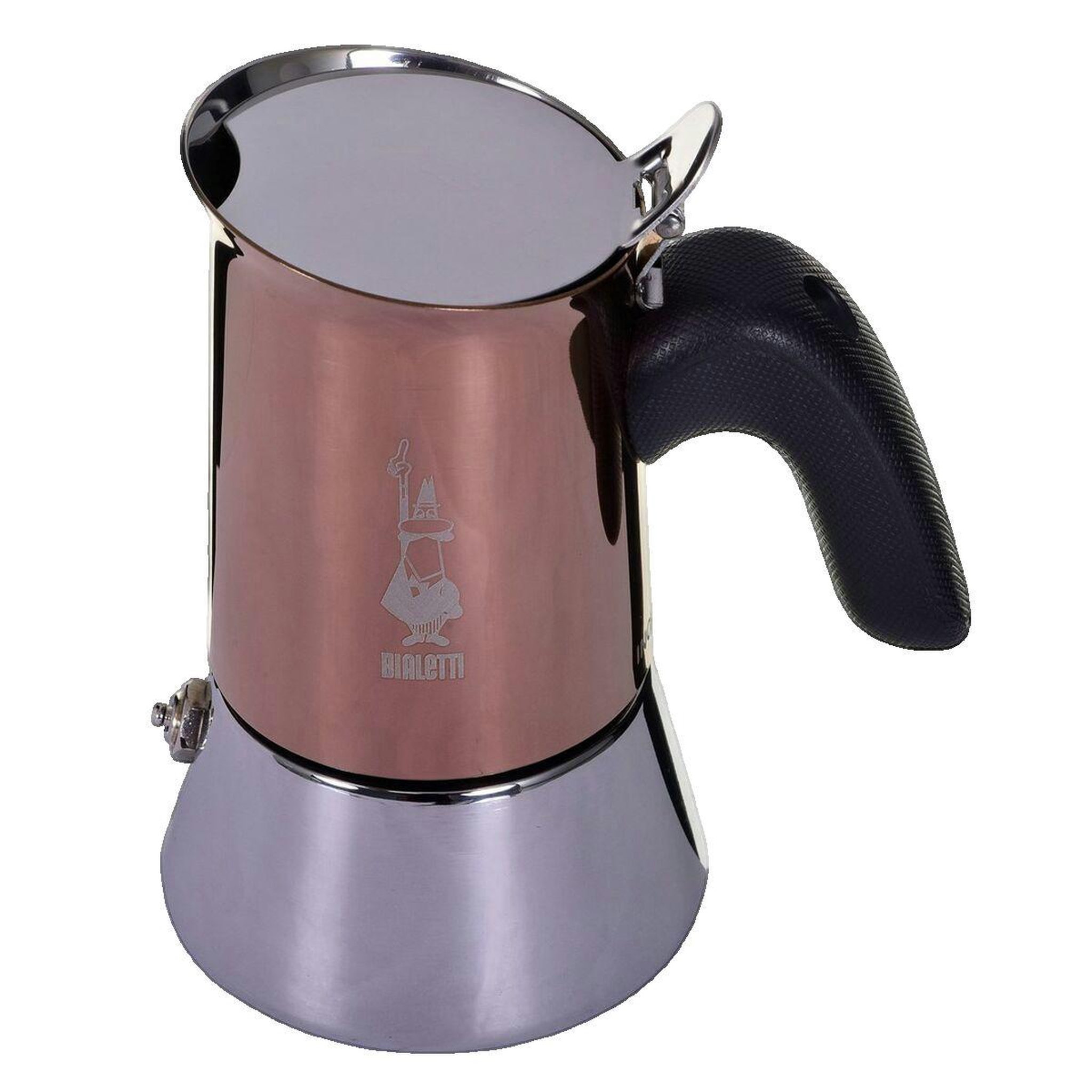 BIALETTI Cafetière Bialetti New Venus 2T en acier inoxydable cuivre